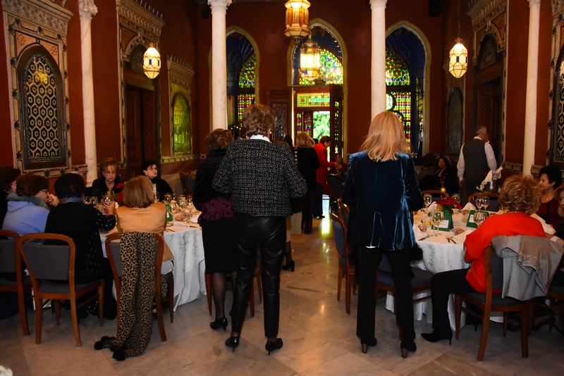 Young Women Christian Association lunch at Villa Linda Sursock